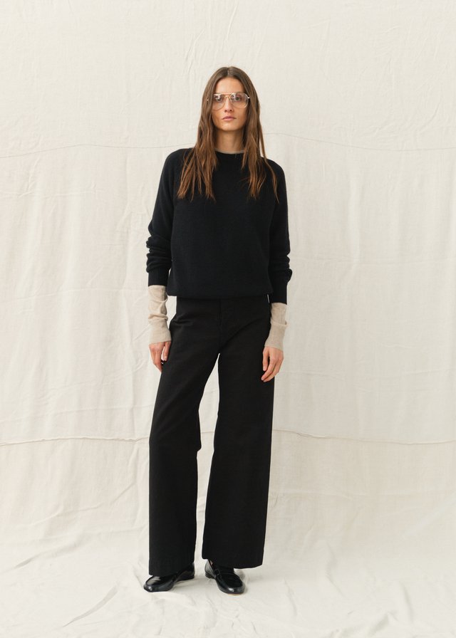 Aime_Cadaques Jumper_Black & Jesse Kamm_Sailor Pant_Black_01.jpg