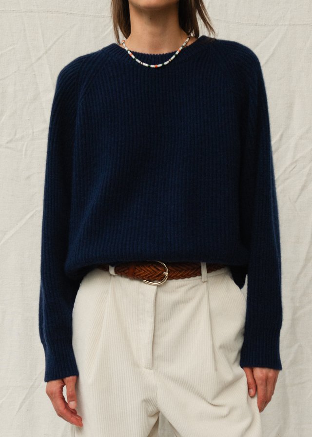 Aime_Gigi Cashmere Jumper_Navy_01.jpg