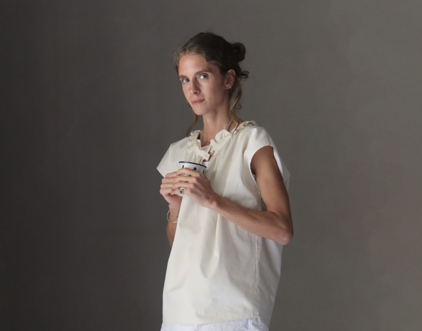 Atlantique Ascoli_Halo Cap Sleeve Blouse_Pale Powder Yellow_landscape.jpg