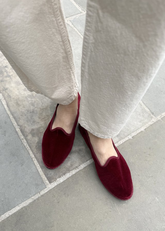 Drogheria Crivellini_Furlane Velvet Slipper_Burgundy.jpg